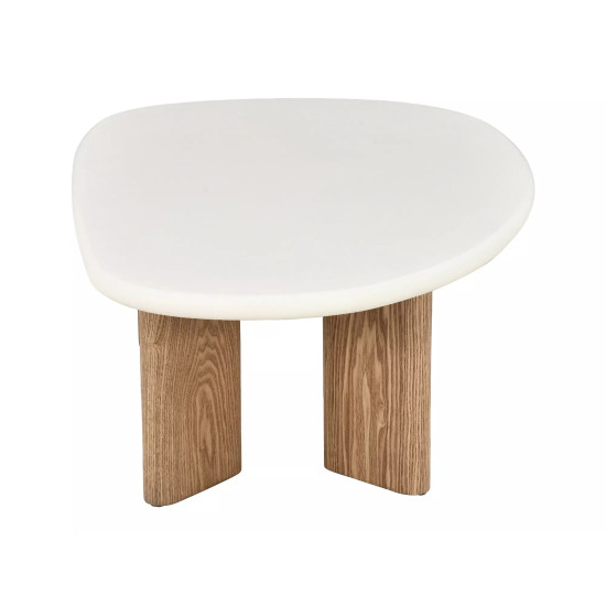 Стол журнальный кофейный Alpen 130×80 см. Экрю / Дуб 7