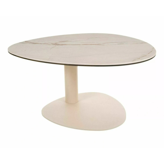 Стол журнальный кофейный Ciao A ø74 см Беж/Кашемир 1