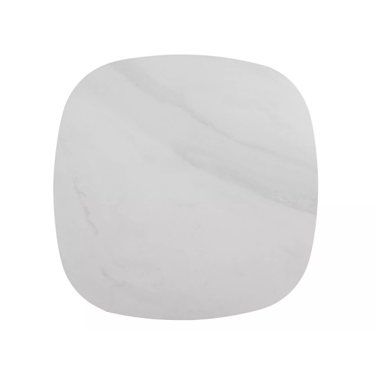 Стол журнальный кофейный Stella C 48×48 см Белый / Медь 5