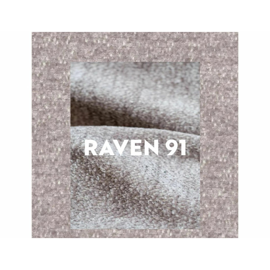 Кровать односпальная мягкая Emma Raven 90×200 Пудро-розовая ткань 6