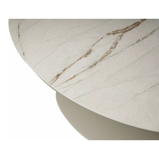 Стол журнальный кофейный Ciao B ø58 см Беж/Кашемир 6