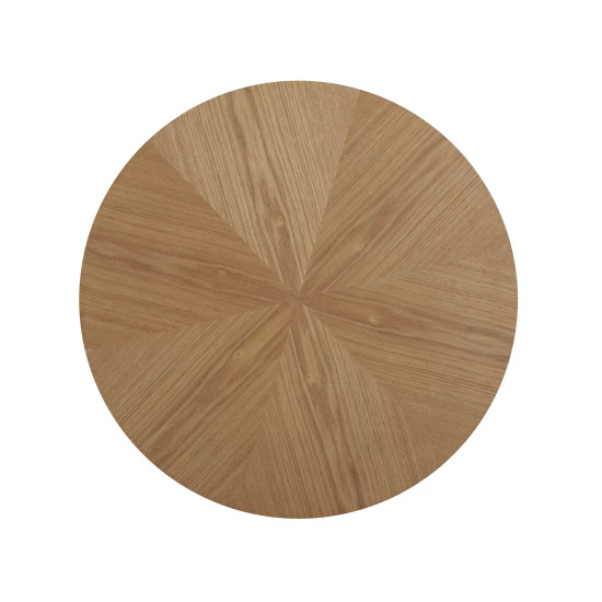 Стол журнальный кофейный Angel ø60 см Дуб 4