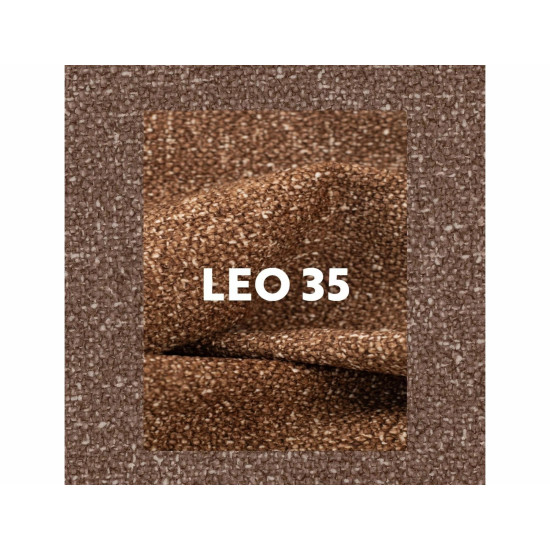 Стул кухонный обеденный мягкий Notti Leo Кемел ткань / Черный каркас 5