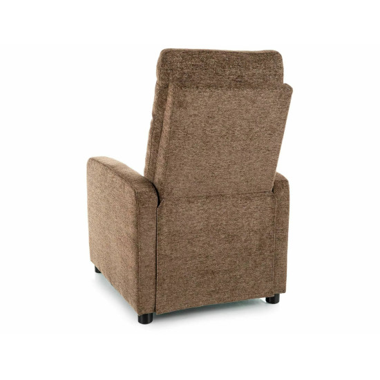 Кресло реклайнер Otus Raven Капучино ткань / Черный каркас 2