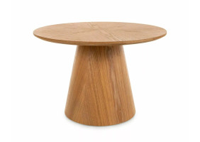 Стол журнальный кофейный Angel ø60 см Дуб