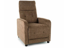 Кресло реклайнер Otus Raven Капучино ткань / Черный каркас