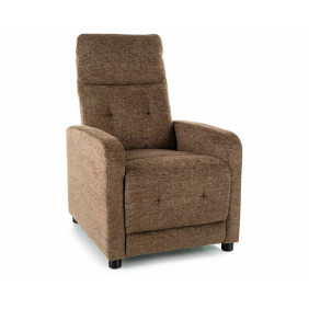 Кресло реклайнер Otus Raven Капучино ткань / Черный каркас