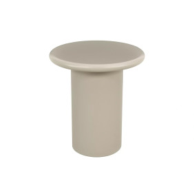 Стіл журнальний кавовий Tip ø45 см Темний беж