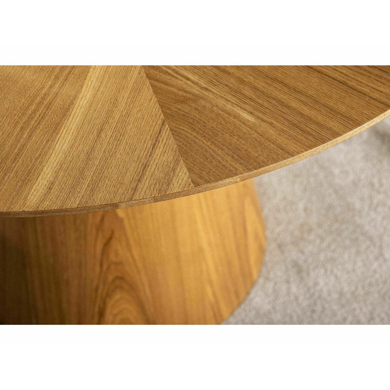 Стол журнальный кофейный Angel ø60 см Дуб 3