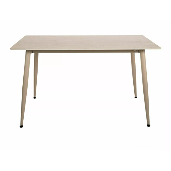 Стол обеденный кухонный Rion 130×70 см Керамика Беж / Кашемир каркас 2