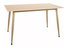 Стол обеденный кухонный Rion 130×70 см Керамика Беж / Кашемир каркас