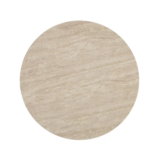 Стол обеденный кухонный Amadeo ø90 см Кашемир Беж 3