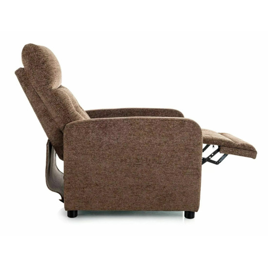 Кресло реклайнер Otus Raven Капучино ткань / Черный каркас 4