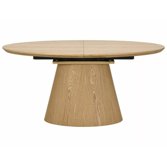 Стол обеденный раскладной кухонный Marocco (160–200)×100 см МДФ + шпон Дуб / Дуб каркас 5