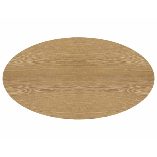 Стол обеденный раскладной кухонный Marocco (160–200)×100 см МДФ + шпон Дуб / Дуб каркас 6