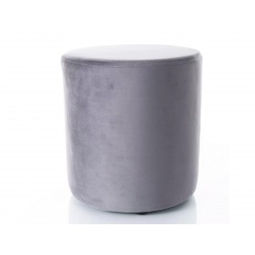 Пуф DOTI B VELVET серый BL.14 d.38 DOTIBV14