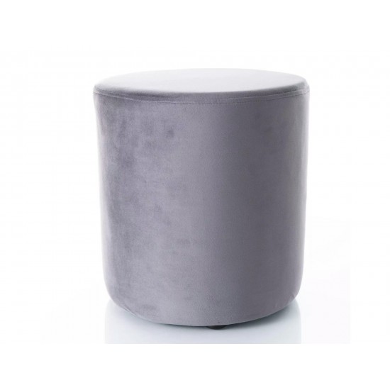 Пуф DOTI B VELVET серый BL.14 d.38 DOTIBV14 1