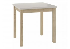 Стіл обідній ADAM 90*65 кашемір / дуб кремону торро ADAMKADCT90