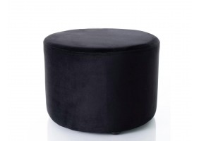 Пуф DOTI A VELVET черный BL.19 d.43 DOTIAV19