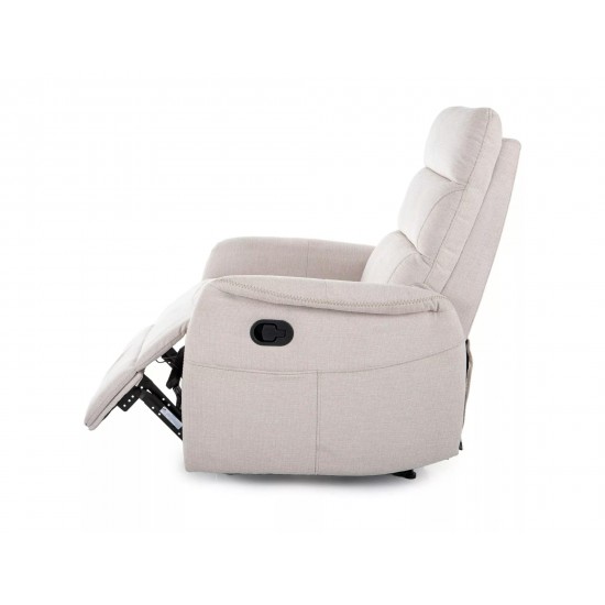 Кресло-реклайнер раскладное SOLON M BREGO (функция массажа) светлый беж 22 SOLONMBRJBE22 4