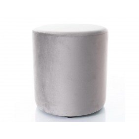 Пуф DOTI B VELVET серый BL.13 d.38 DOTIBV13