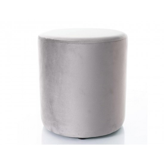 Пуф DOTI B VELVET серый BL.13 d.38 DOTIBV13 1