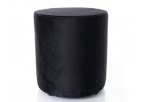 Пуф DOTI B VELVET черный BL.19 d.38 DOTIBV19
