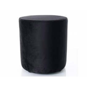 Пуф DOTI B VELVET черный BL.19 d.38 DOTIBV19