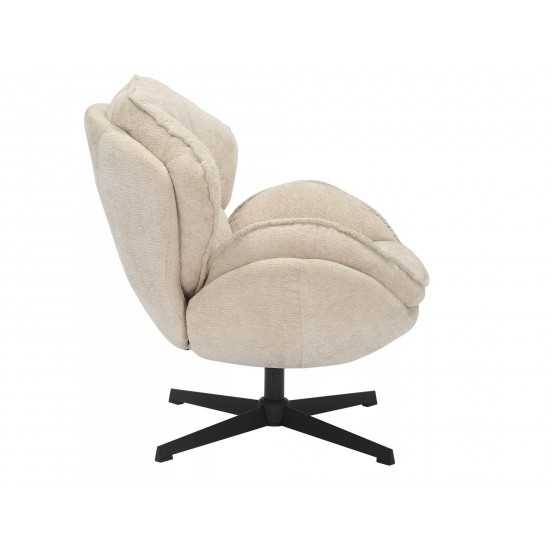 Кресло BETTY черный каркас / беж Тк.241 BETTYBE 3