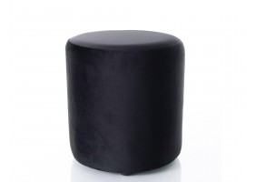 Пуф DOTI C VELVET чорний BL.19 d.33 DOTICV19