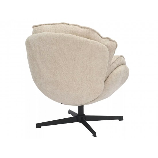 Кресло BETTY черный каркас / беж Тк.241 BETTYBE 2