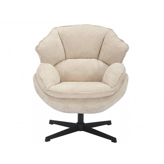 Кресло BETTY черный каркас / беж Тк.241 BETTYBE 4