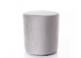 Пуф DOTI C VELVET серый BL.13 d.33 DOTICV13