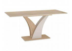 Стол обеденный раскладной VENTO 120(160)*68 дуб кремона торро / кашемир VENTODCTKA120