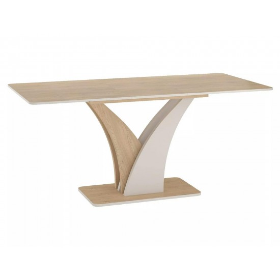 Стол обеденный раскладной VENTO 120(160)*68 дуб кремона торро / кашемир VENTODCTKA120 1