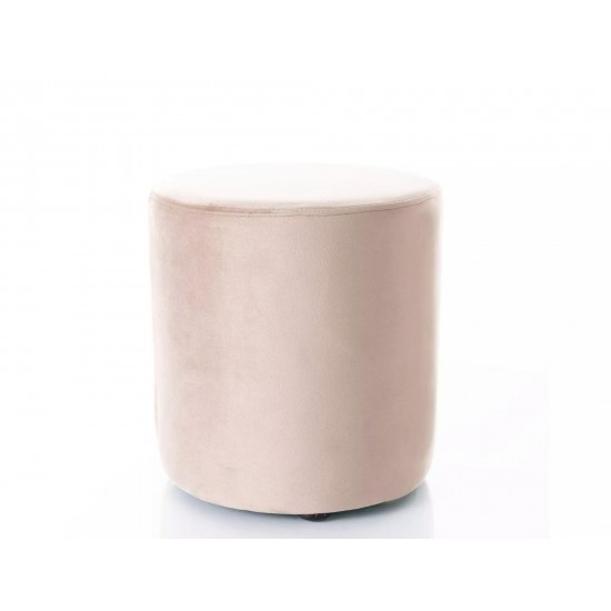 Пуф DOTI C VELVET темний беж BL.40 d.33 DOTICV40 1