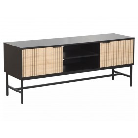 Тумба RTV MAGO RTV1 40х150 дуб / черный мат MAGORTV1