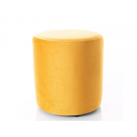 Пуф DOTI C VELVET карри BL.68 d.33 DOTICV68 1