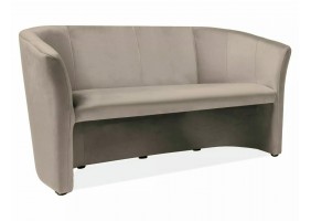 Софа TM-3 VELVET темний беж / венге BL.40 TM3V40