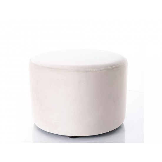 Пуф DOTI A VELVET св.беж BL.30 d.43 DOTIAV30 1