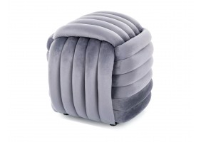 Пуф BRUNI VELVET серый Тк.252 BRUNIVSZ