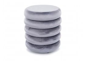 Пуф CALVI VELVET сірий Тк.252 CALVIVSZ