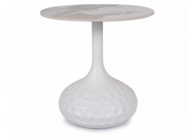 Журнальний стіл SALO B білий d.50*49 SALOBB