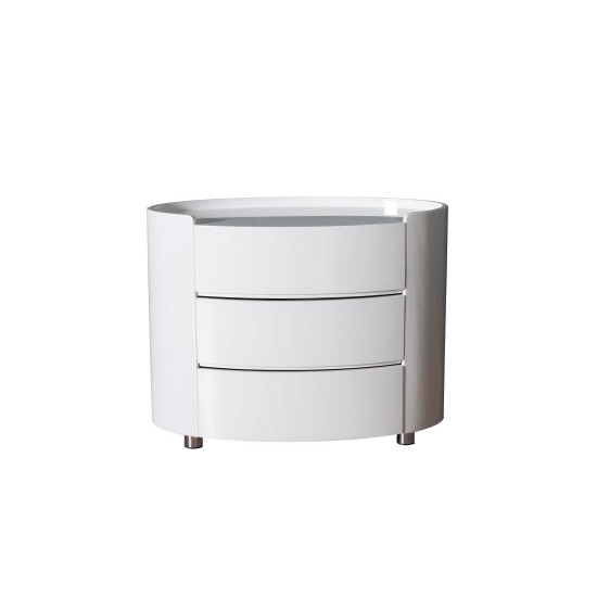 Комод Лілібет 212x52x45 см. Білий 2