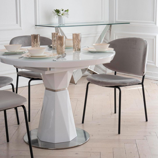 Стул Грант Металл сиденье Ткань 510x610x840 серый 3