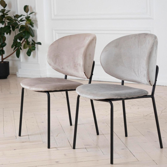 Стул Грант Металл сиденье Ткань 510x610x840 серый 7