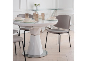 Стул Грант Металл сиденье Ткань 510x610x840 серый