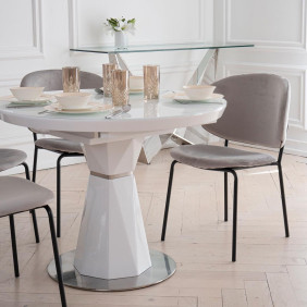 Стул Грант Металл сиденье Ткань 510x610x840 серый