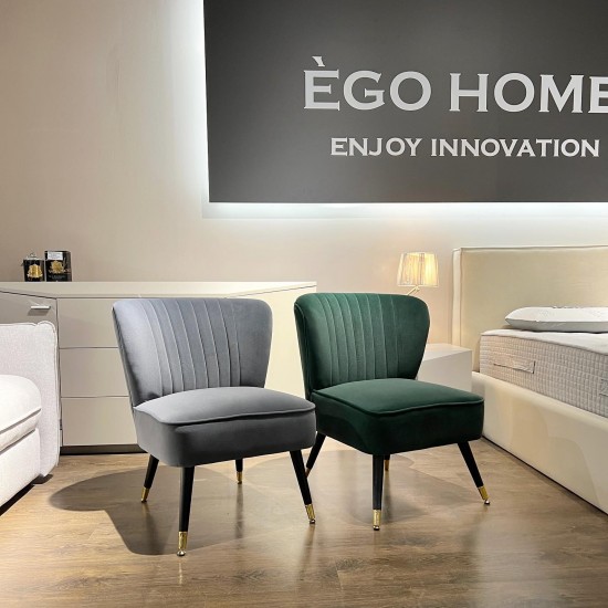 Кресло Рейн мягкое зеленое 4