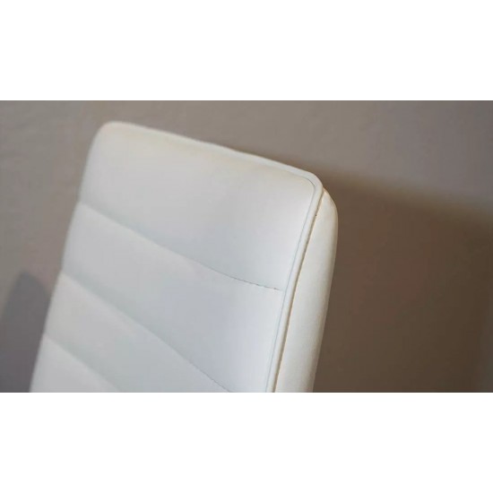 Стул Арно Металл сиденье Экокожа 460x580x885 кремовый 4